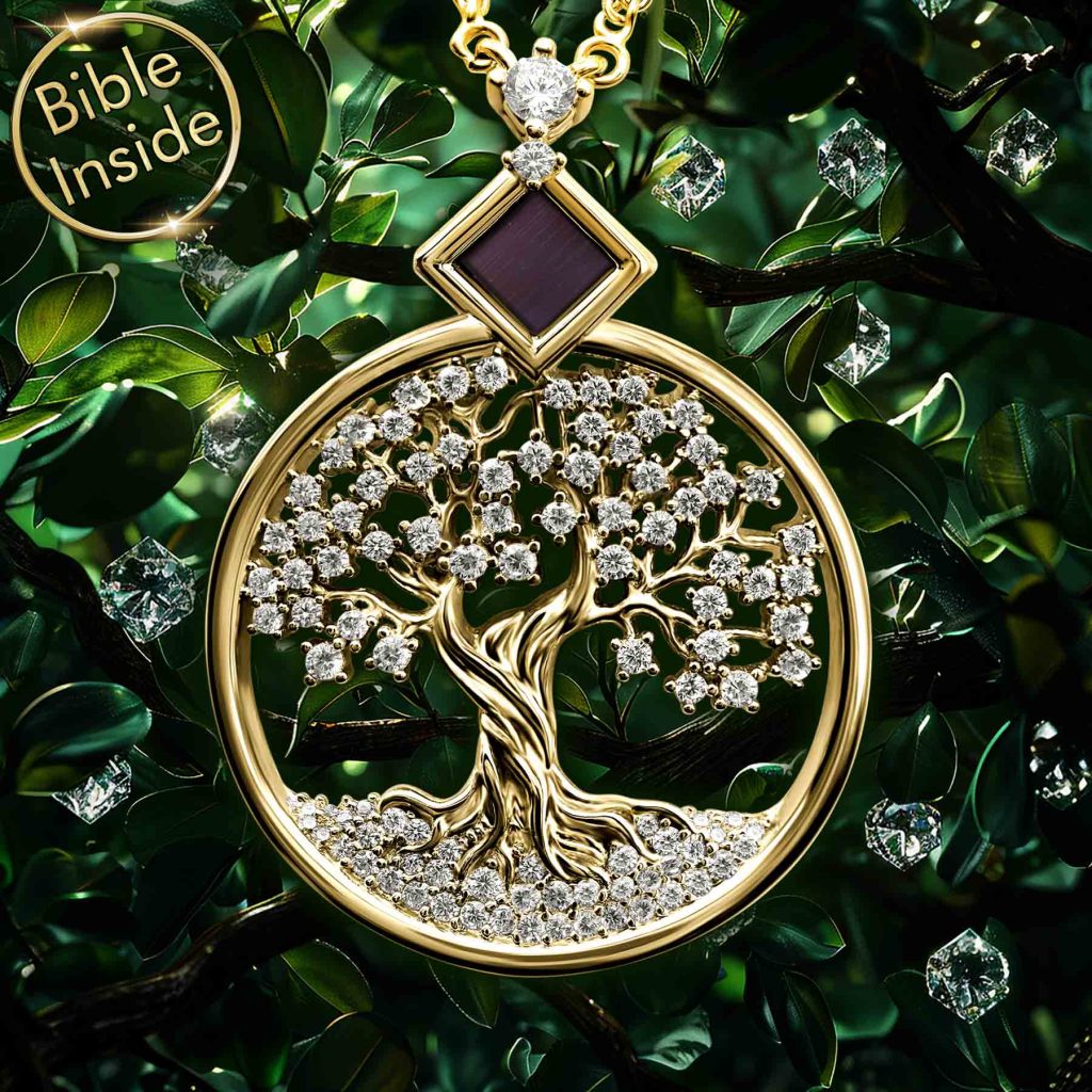 Bible Verse Gifts: Elegant Cross Necklace with New Testament Inside - My Nano Jewelry